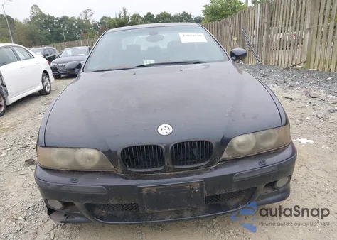 2003 BMW M5 from USA, damaged, VIN WBSDE93433CF92840